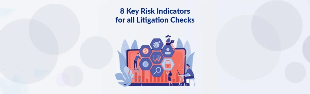 Key Risk Indicators in Litigation Data