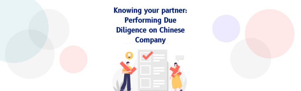 due diligence on chinese company